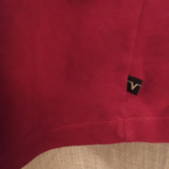 Venezia top shirt t-shirt burgundy size 18/20 - Picture 4 of 4